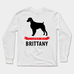 I Love My Brittany Long Sleeve T-Shirt